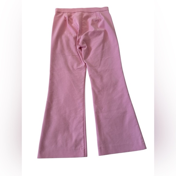 Zara Mini Flare Trousers Pants in Bubble Gum Pink - Picture 6 of 10